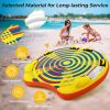 1 or 2 Person Inflatable Towable Tube for Boating (63"x59" - 340 lbs)