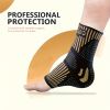 1 Pair Copper Ankle Support Sleeves – Unisex Arch & Heel Stabilization