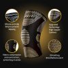 1 Pair Copper Knee Pads – Ultimate Shock-Absorbing Knee Support
