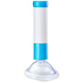 Portable Anti Choking Rescue Device – Airway Clearance Suction Kit (4 Masks) (Option: Blue)