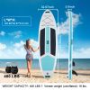 10'5" Inflatable Stand Up Paddle Board Set – Wide Stable SUP with Accessories