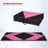 10' x 4' x 2" Folding Gym Mat | PU Leather Tumbling Mat