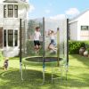14FT Trampoline Spring Cover Safety Pad-Green