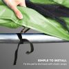 14FT Trampoline Spring Cover Safety Pad-Green