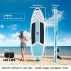 10'5" Inflatable Stand Up Paddle Board Set – Wide Stable SUP with Accessories