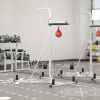 2-in-1 Heavy Bag Stand with Speed Bag & Weight Base