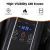 Compact Under Desk Elliptical – Quiet Mini Pedal Exerciser with LED Display