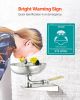 Stainless Steel Wall-Mounted Emergency Eyewash & Face Wash Station