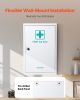 3-Shelf Wall Mounted First Aid Cabinet – 1,000 Piece Metal Emergency Box