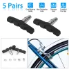 5 Pairs 70mm V Brake Pads – Non Slip Road & Mountain Bike Blocks