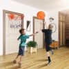 Silent Basketball with Hoop – Quiet Foam Indoor Training Ball & Door Hoop Set