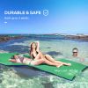 9x6 ft Lily Pad Water Mat Swim Pad-Green
