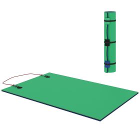 9x6 ft Lily Pad Water Mat Swim Pad-Green (Option: Green-1820x360x365 mm)