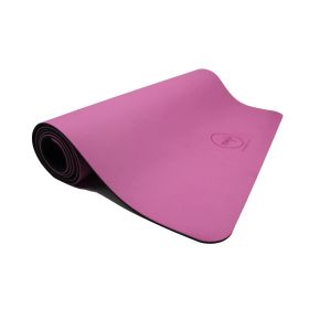 PU + Natural Rubber Yoga & Exercise Mat – Ultra Grip, Eco Friendly, Premium Performance Mat (Material: Natural Rubber & Eco-Polyurethane, Color: Pink)