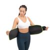 Waist Trimmer Belt – Latex Free Neoprene, Thermal Heat Technology & Soft Flexible Fit