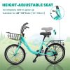 A20182 20-Inch Kids Bike – Coaster Brake, V-Brake & Rear Rack