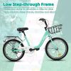 A20182 20-Inch Kids Bike – Coaster Brake, V-Brake & Rear Rack