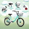 A20182 20-Inch Kids Bike – Coaster Brake, V-Brake & Rear Rack