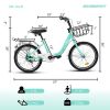 A20182 20-Inch Kids Bike – Coaster Brake, V-Brake & Rear Rack