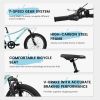 A20261 20-Inch Kids Bike – 7 Speed, Shock Fork & V-Brakes