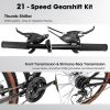 A24301 24-Inch Teen Mountain Bike – Durable Steel Frame & Disc Brakes