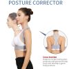 Gray Adjustable Back Posture Corrector & Support Strap
