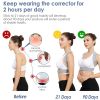 Gray Adjustable Back Posture Corrector & Support Strap