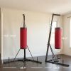 Adjustable Freestanding Punching Bag with Stand – Red
