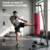 Adjustable Freestanding Punching Bag with Stand – Red
