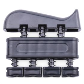Adjustable Hand Grip Strengthener & Finger Exerciser (Color: Black)