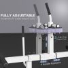 Adjustable Seated Calf Raise Machine Steel Purple