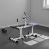 Adjustable Seated Calf Raise Machine Steel Purple