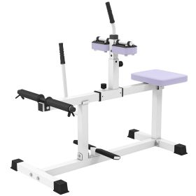 Adjustable Seated Calf Raise Machine Steel Purple (Option: Purple-1090x480x150 mm)