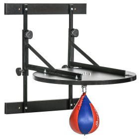 Adjustable Speed Bag Platform, Wall Mounted with 360° Swivel (Option: Black, Blue, Red-720x720x120 mm)