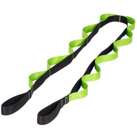 Multi-Loop Stretching Strap (Option: ss-bgreen)