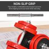 44lbs Adjustable Dumbbell Set | Convertible to Barbell