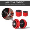 44lbs Adjustable Dumbbell Set | Convertible to Barbell