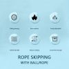 Cordless Smart Jump Rope with Built-In Wire