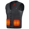 USB Heated Vest with 5 Heating Zones | 3 Temp Settings
