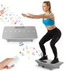 Gray Full Body Vibration Plate - 10 Speeds & 440 LBS Capacity