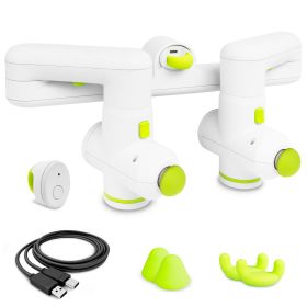 Dual Pro Percussion Muscle Massager (Option: White)