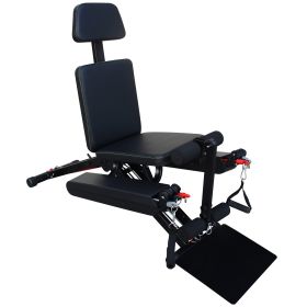 Fast Folding Fitness Chair for Full Body Workouts (Option: Black)