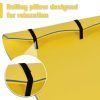 Yellow 10x5 ft Floating Water Mat Pad