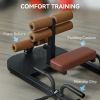 Foldable Sissy Squat Machine Hip Thrust Equipment Black