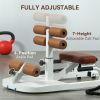 Foldable Sissy Squat Machine Hip Thrust Equipment White