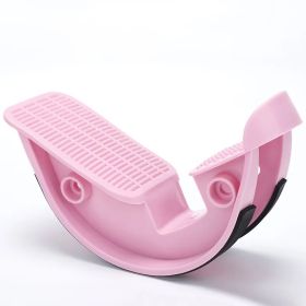 Ergonomic Foot Rocker & Calf Stretching Board (Color: Pink)