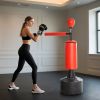 Freestanding Boxing Bag with Speed Ball & Rotating Bar