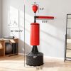 Freestanding Boxing Bag with Speed Ball & Rotating Bar