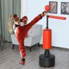Freestanding Boxing Bag with Speed Ball & Rotating Bar