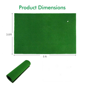 Indoor & Outdoor Golf Training Mat (Option: Green)